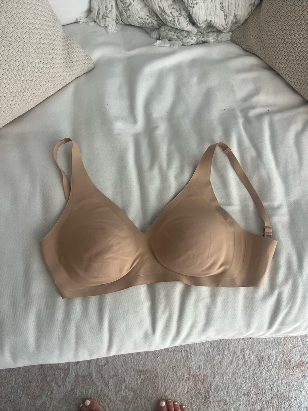 Knox Nude Seamless Molded-Cup Bra - Smooth Support